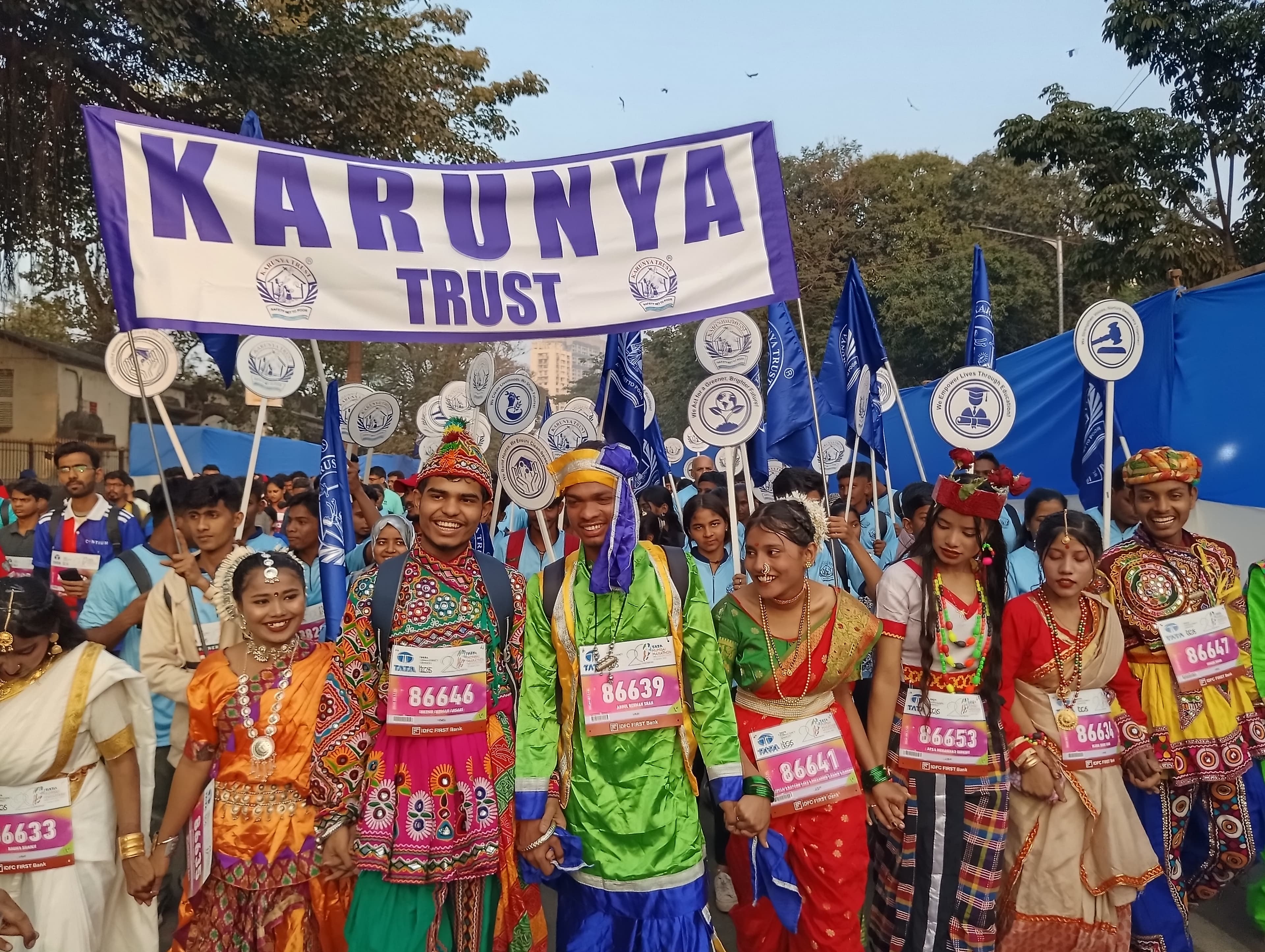 Tata Mumbai Marathon activity 6