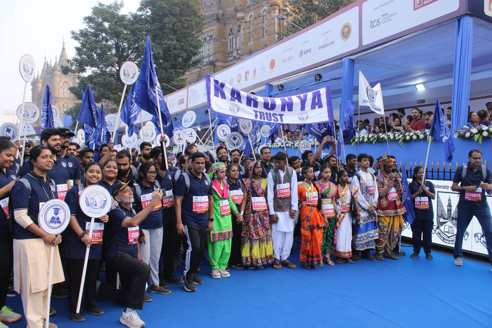Tata Mumbai Marathon activity 9